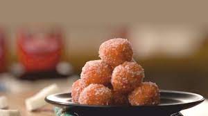 Straw Coconut Ladoos 

